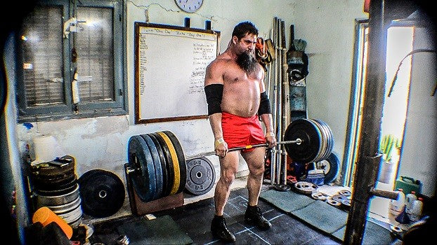 Squat, Strongman Press, Deadlift