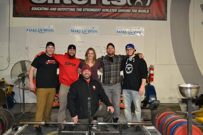 Brett Burton Deadlifting March 30th 2016