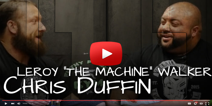 WATCH: Chris Duffin and Raw Bench Phenom Leroy Walker