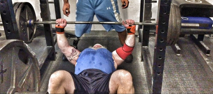 Upper Training - DB Bench &amp; 2 arm benching