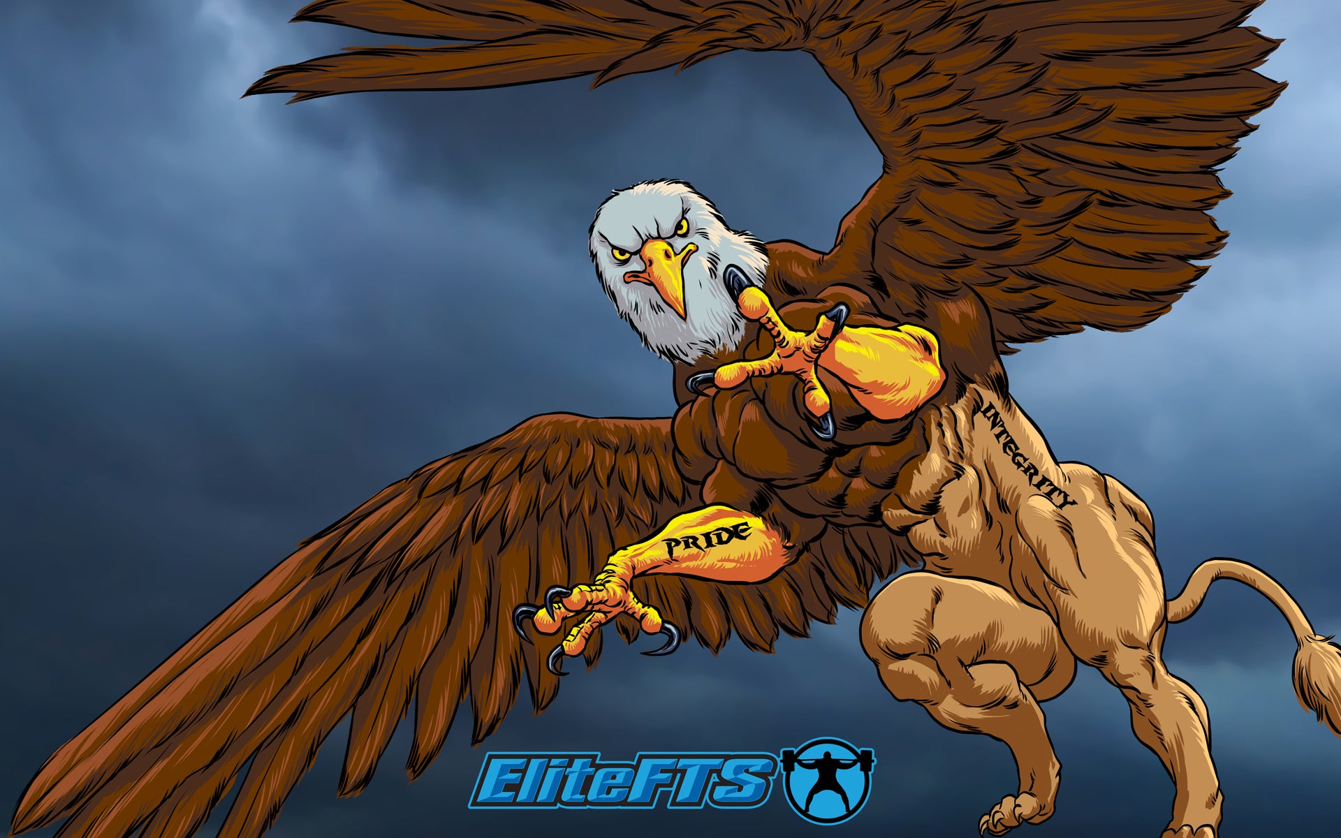 lion eagle
