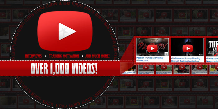 WATCH: 1,000 Videos and Growing — The elitefts YouTube Channel