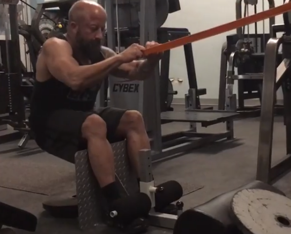 Another unique exercise option with the Home GHR, Sissy Squats!