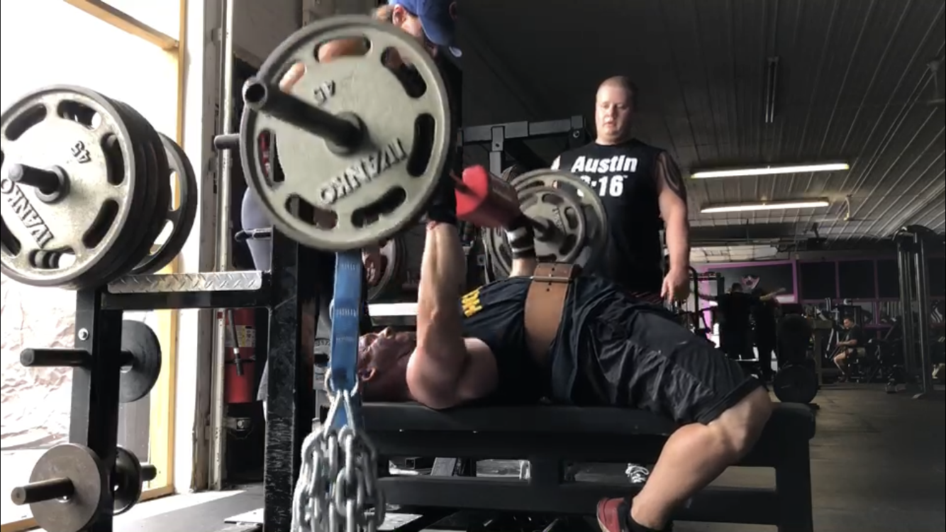 Week 5 and 6 day 2: "Get the bar to where you need to train biceps"
