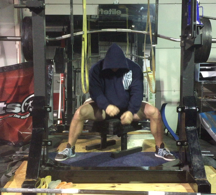 Squats and active recovery