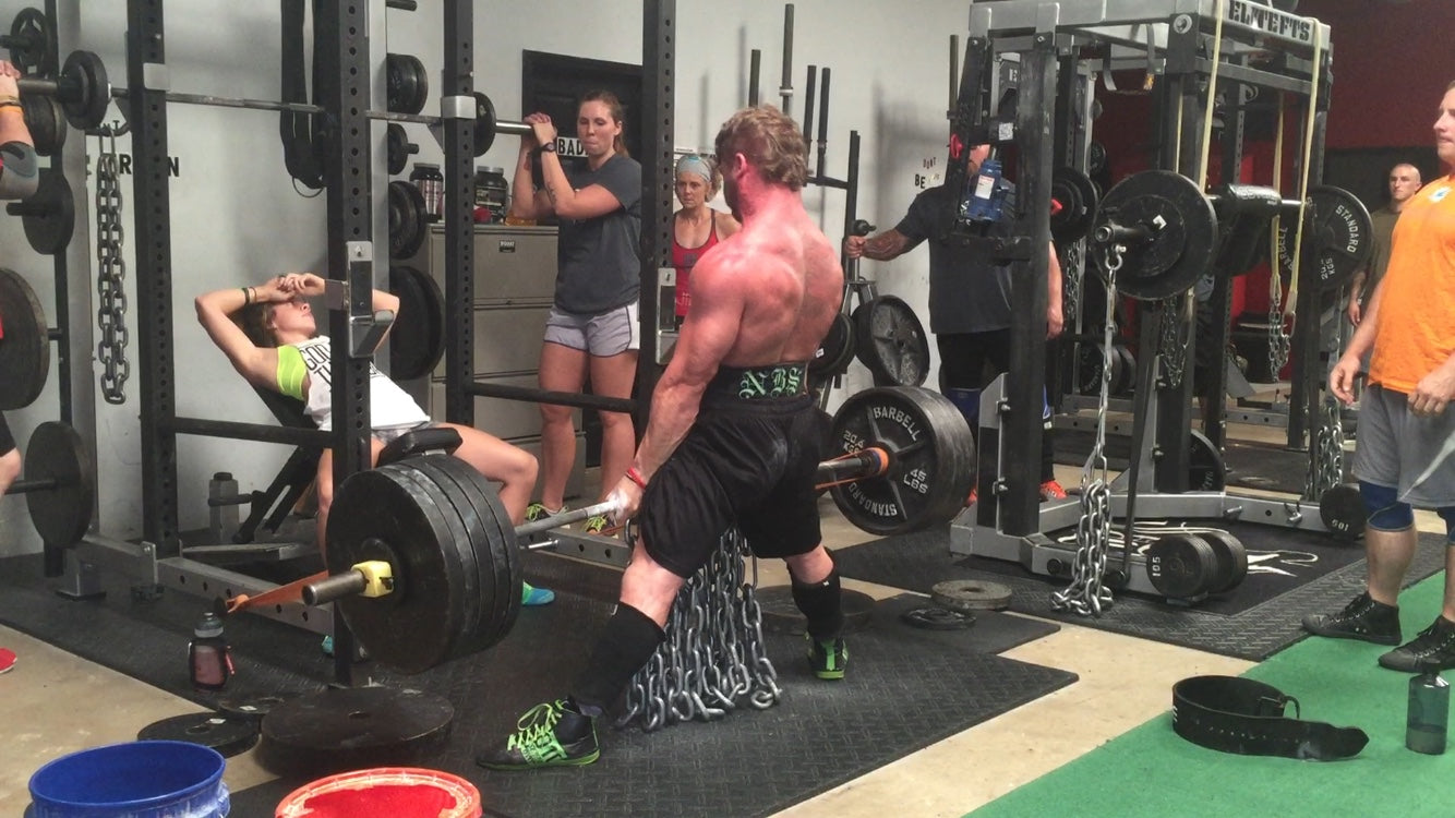 Wk9 Day1, Triphasic Medium Lower, 4x3 + 3's Isometric: 465