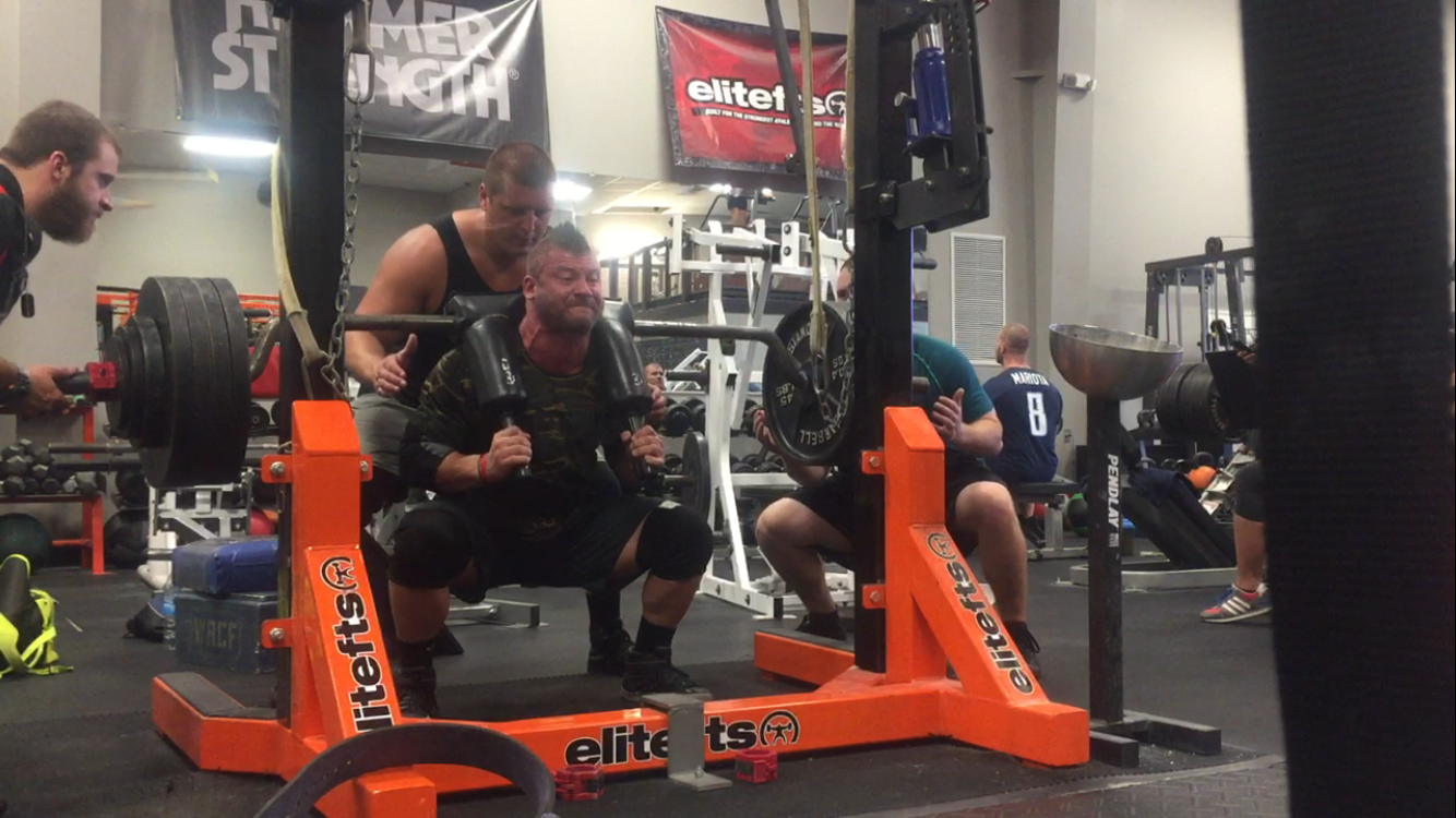 Wk 8 Day 1: SSB Chained Squats