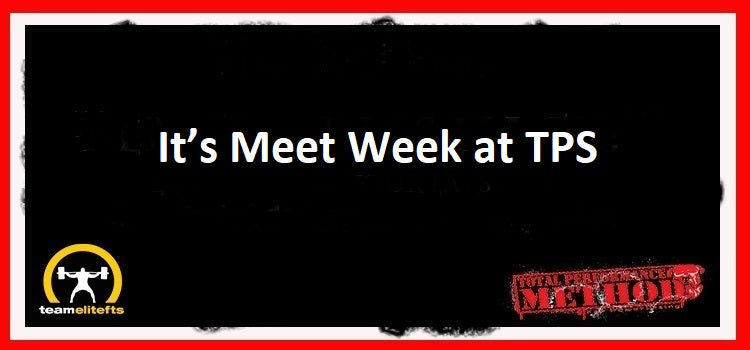 It’s Meet Week at TPS, singlet, powerlifting, meet