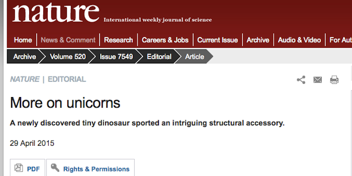 Unicorns don't wait around.  That's why we don't have any sitting in museums.