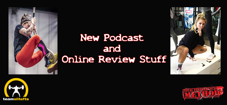 New Podcast and Online Review Stuff, Leo Schotness, CJ Murphy, Crossfit, powerlifting, trolls, london, podcast, elitefts.com