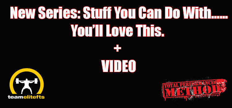 New Series: Stuff You Can Do With……You’ll Love This. + VIDEO
