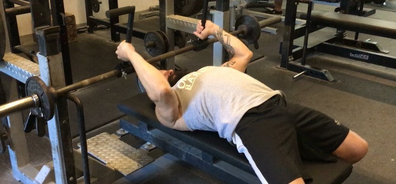 12/1- Bench w/video of another unique exercise with the OBB Power Handles