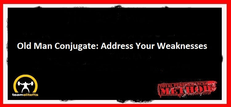 Old Man Conjugate, Address Your Weaknesses; C.J. Murphy, Colorado Experiment, Dorian Yates, Arthur Jones;