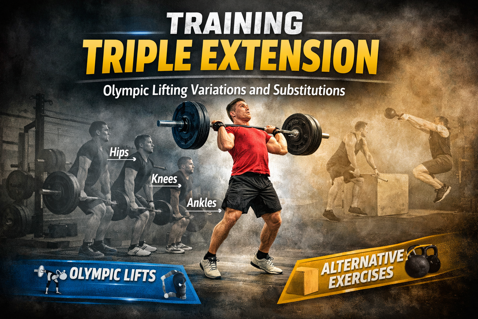 Training Triple Extension — Olympic Lifting Variations and Substitutions