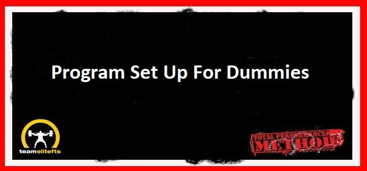 C.J. Murphy,; Program Set Up For Dummies;Program Set Up For Dummies