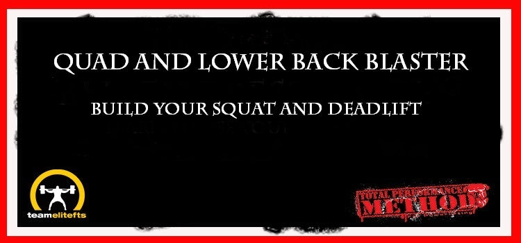 Quad and Lower Back Blaster, Spud Inc., Dr. Squat Strap, belt squat, CJ Murphy