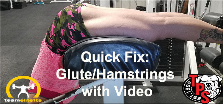 ass curls, elitefts, powerlifting, cj murphy, quads, rpr, psoas, quick fix;