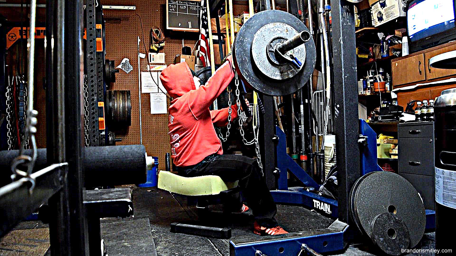 DE Lower: Speed Squats/Pulls, SSB Box Squats, Suspended Good Mornings (w/VIDEO)