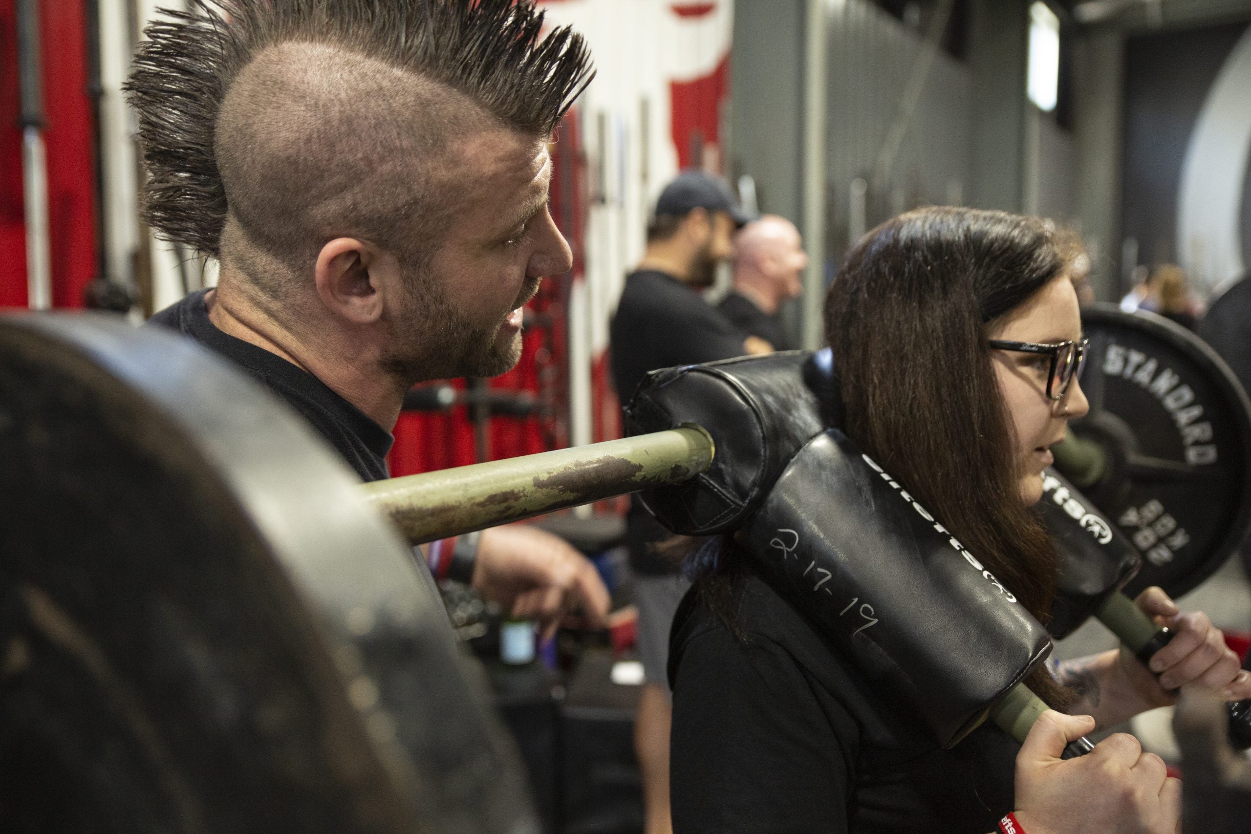 Conjuphasic Max Effort SSB Front Squats