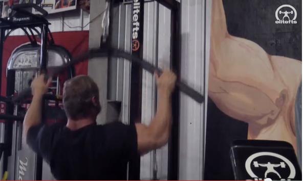 Lat Pull Down with Tsunami Bar
