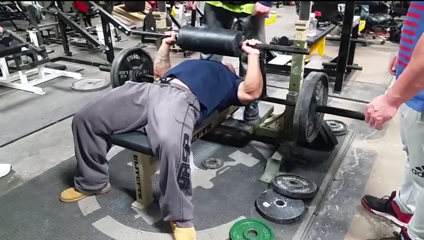 Cambered Squat Bar... Bench Press?