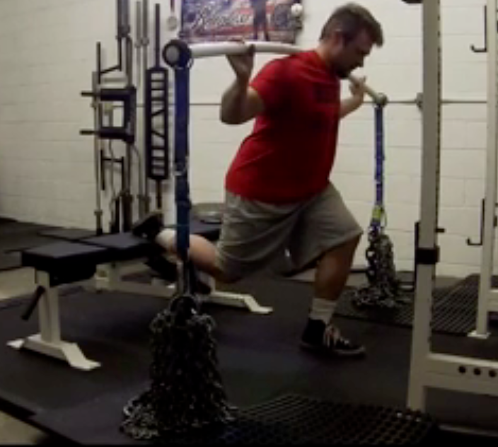 Serrano Split Squats Drop Set