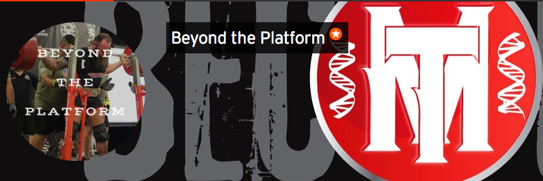 Beyond The Platfom Podcast 49 - Dave Tate