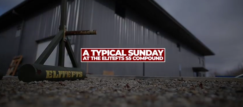 Sunday Training Session at the elitefts S5 Compound