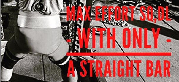 Lower Body MxE Work Without Speciality Bars