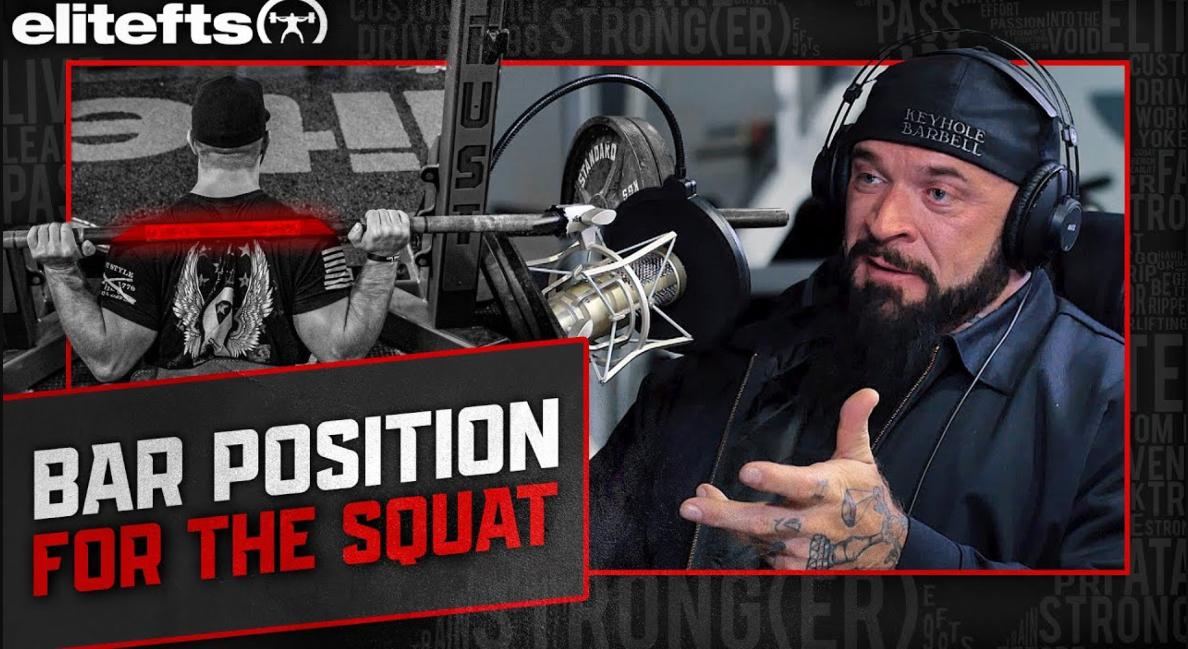 LISTEN: Table Talk Podcast Clip — Swede Burns & Dave Tate Discuss Bar Position For The Squat