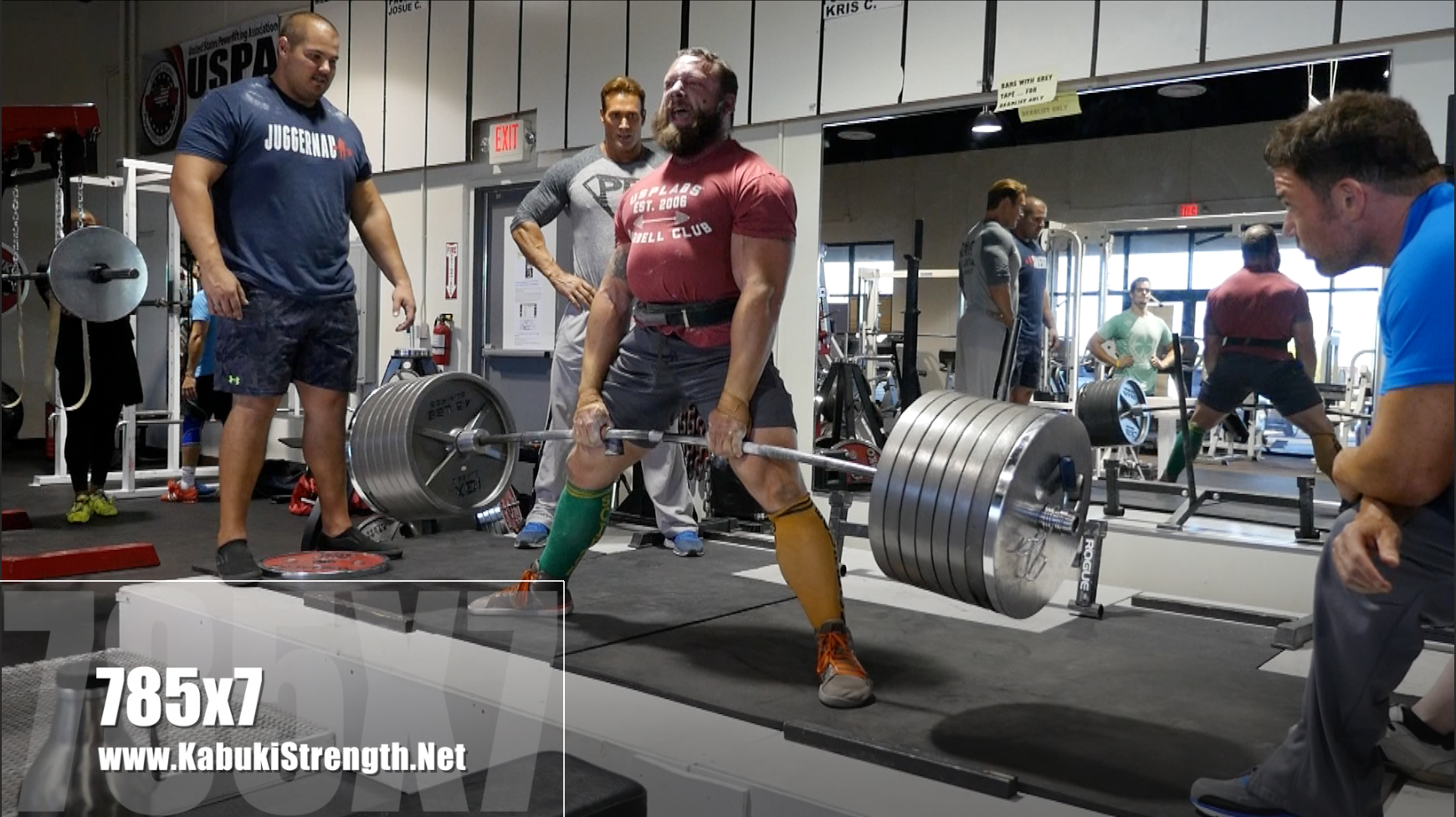 785x7 Deadlift anad a week at the Olympia... did I mention the 785x7 deadlift?