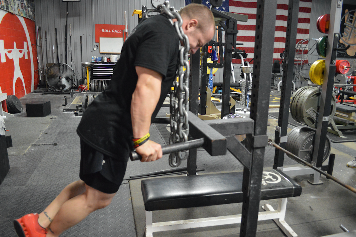 DE Upper: Speed Bench, Close Grip, and Back (w/VIDEO