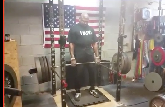 Deadlift workout from earlier this week (Rack pulls &amp; speed pulls)