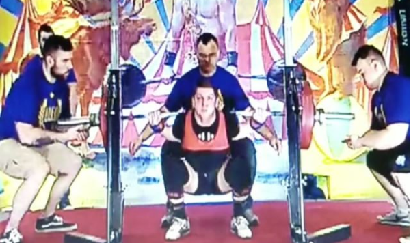 Mathew McEvoy Hits PR Squat of 424 at CPU Nationals