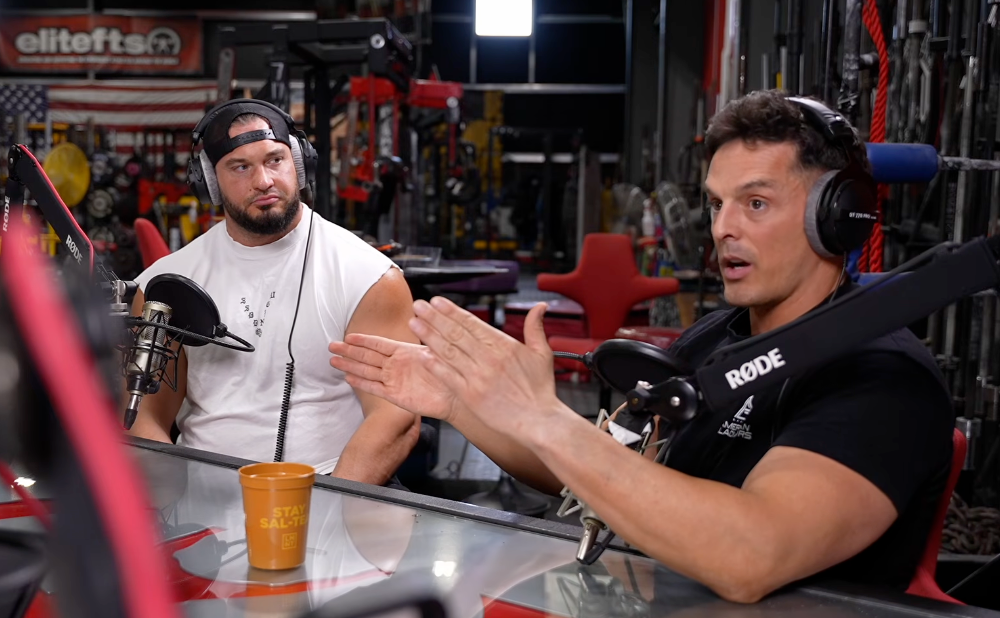Bull, Steel, and Fang on Table Talk: What the American Gladiators Cameras Never Showed