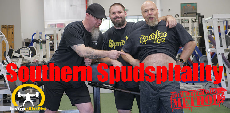 CJ Murphy, elitefts, dr. Squat, Southern Spudspitality, sopud, marc bartley, eliteftsSouthern Spudspitality CJ Murphy MArc Bartley Spud elitefts