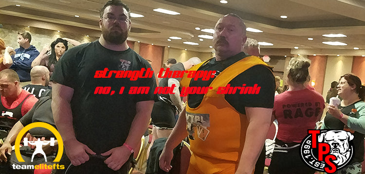 Strength Therapy, GPP, strength gains, injury, CJ Murphy, elitefts, powerlifting