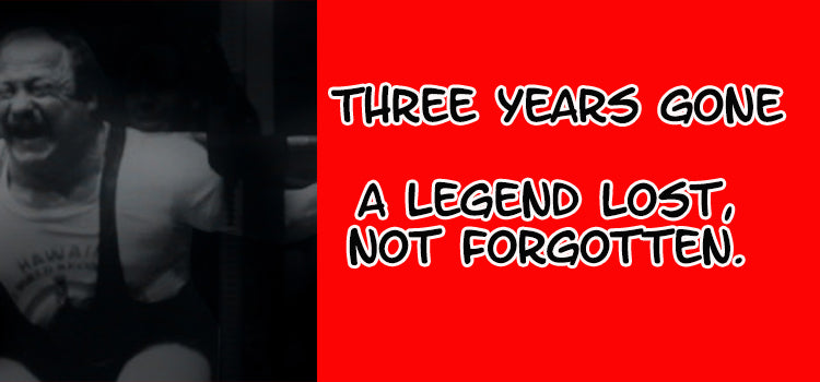Dr. Squat, Fred Hatfield, three years