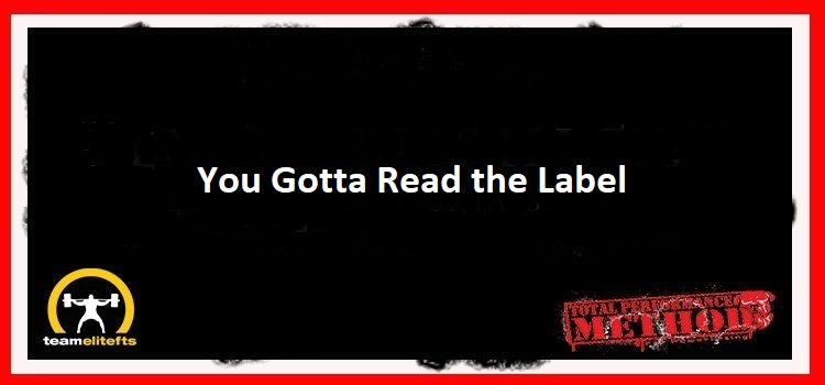 You Gotta Read the Label, C.J. Murphy;