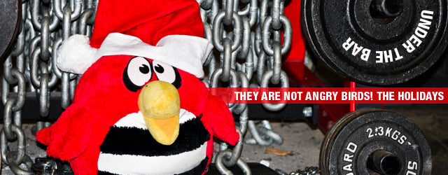 Under The Bar: They are NOT Angry Birds! The Holidays