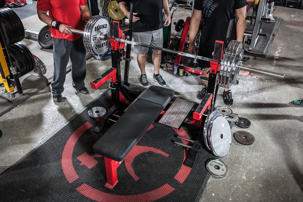 Olympia Deadlift Prep 2015: Bench