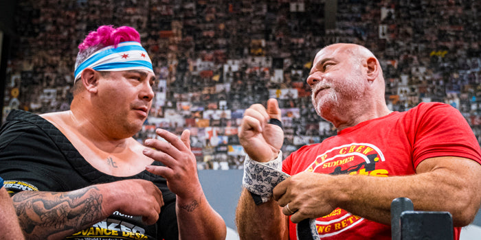 guys talking about how to build bench press