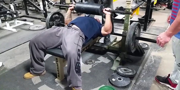 cambered bar bench press