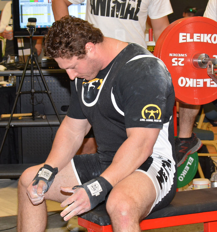 Monday bench -doubles at 90%