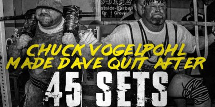 LISTEN: Table Talk Podcast Clip — Chuck Vogelpohl Made Dave Quit After 45 Sets
