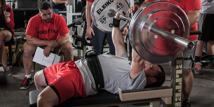 Video: Close Grip Bench &amp; Ultra Wide Grip Volume. 2.5 Weeks Out..