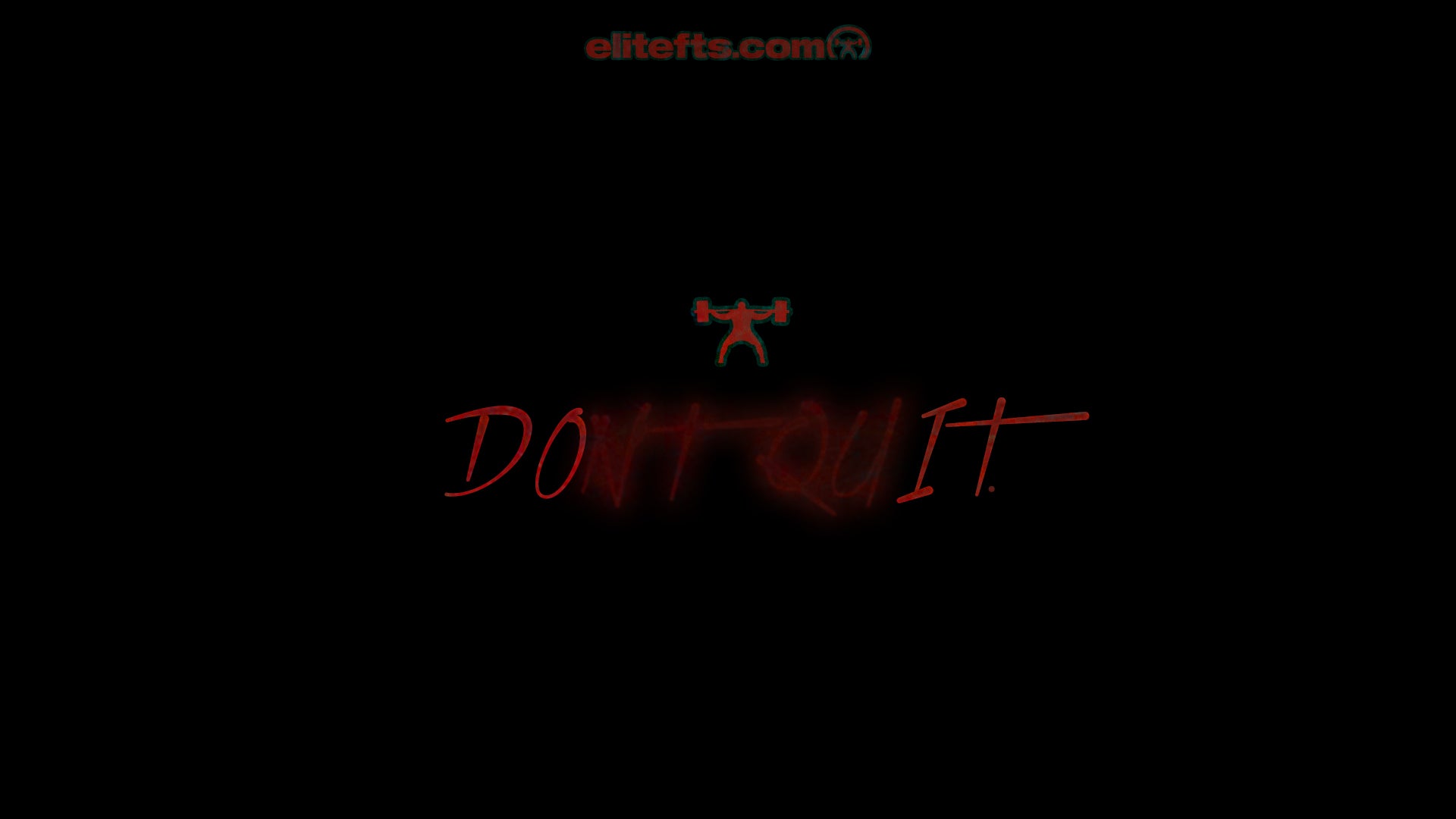 I was not raised to quit!