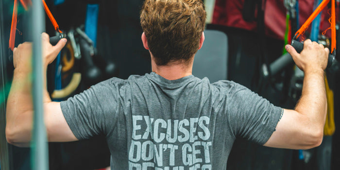 early morning workout with guy