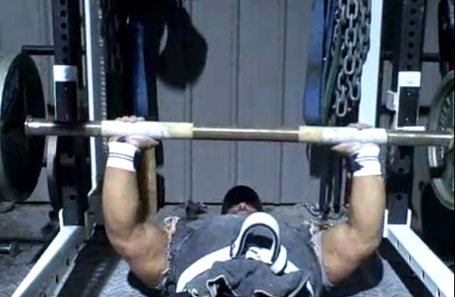 Dynamic Effort Upper: Week 2 Axle Bar Speed Bench, Accessory Work