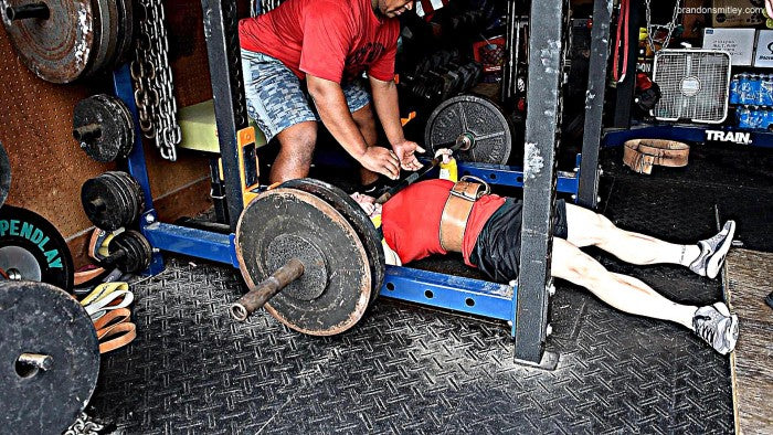 DE Upper: Speed Floor Press, Wide Grip PR, Back (w/VIDEO)